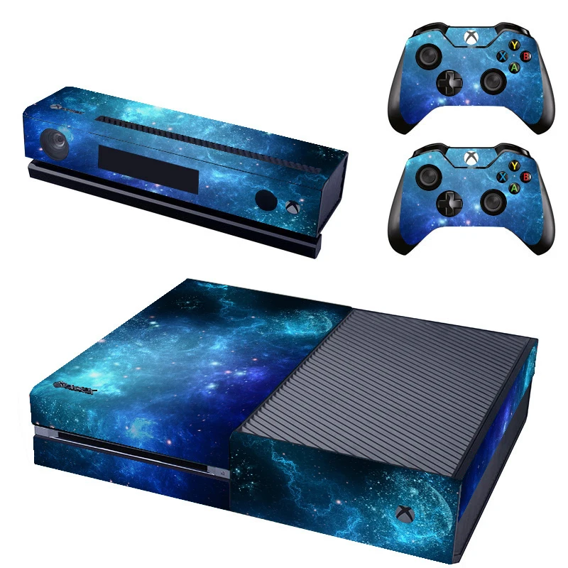

TECTINTER Beautiful Stars For Xbox One Game Console and Controller Protector Skin Vinyl Sticker Decal For Xbox One, As your requirement.