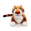 OEM ODM Cute Cartoon Funny Plush Smiling Tiger Stuffe Wholesale Soft Animal Toy