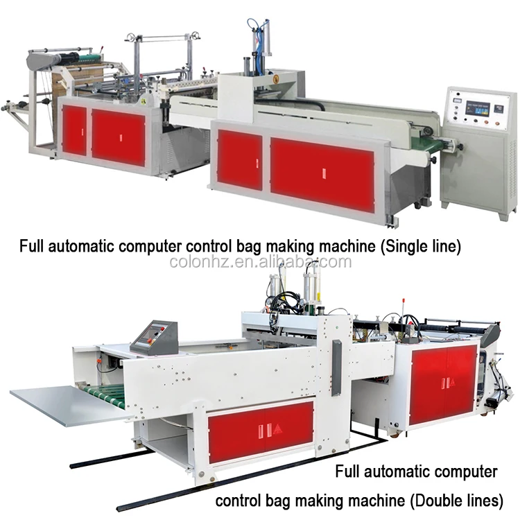 Full Automatic Low Price Plastic Shopping Bag Making Machine Buy
