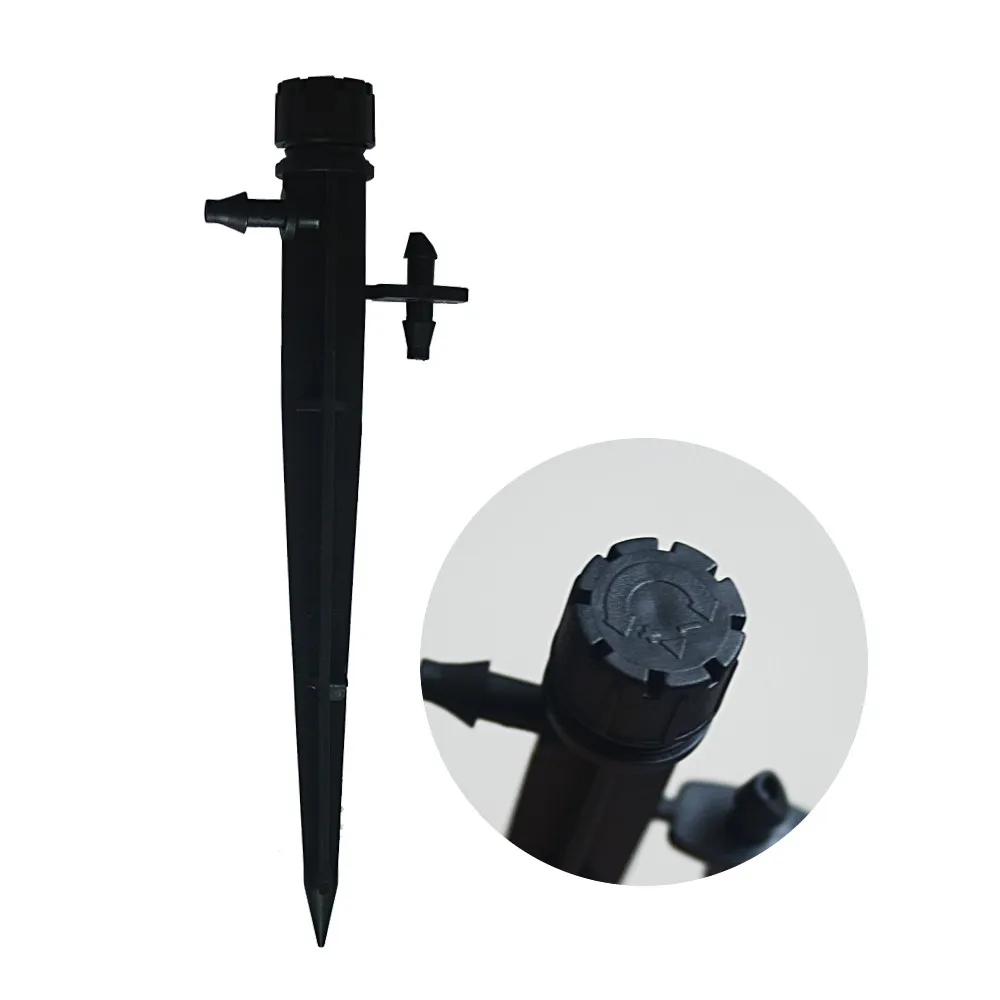 Adjustable Dripper,1/4" 070l/h1bar,Stake 15cm Length Buy Adjustable