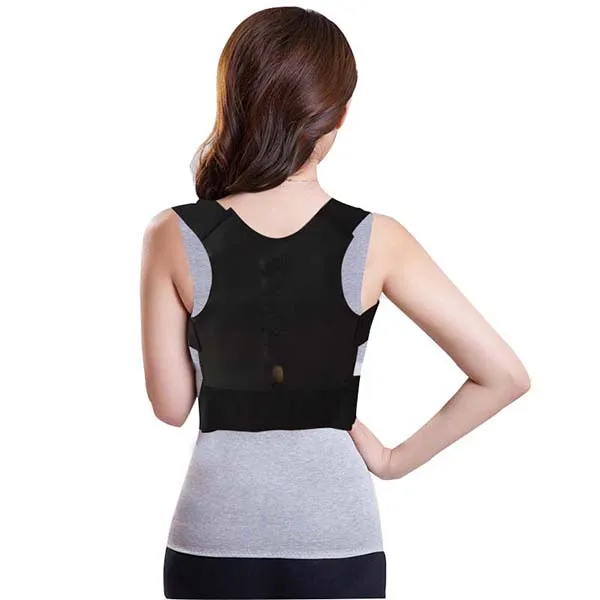 

Neoprene Magnetic upper back support brace belt for orthopedic posture corrector