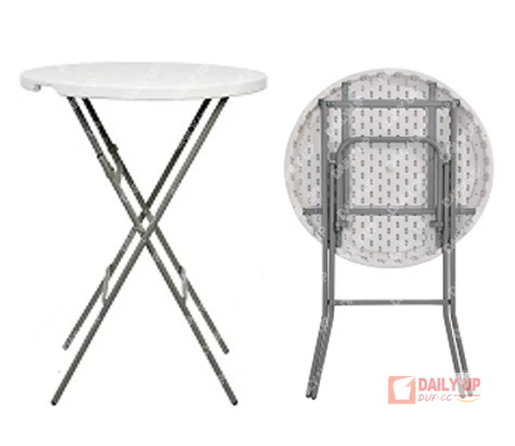 HDPE 6FT Folding Table 183cm Plastic Outdoor Trestle Tables Garden Dining Camping Table