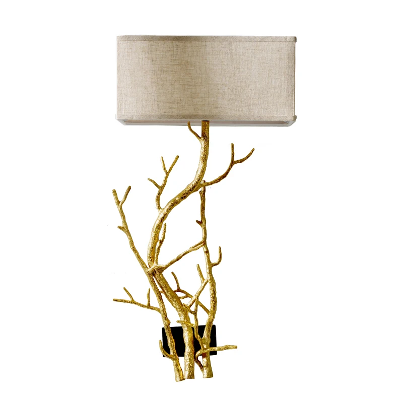 modern gold wall lights