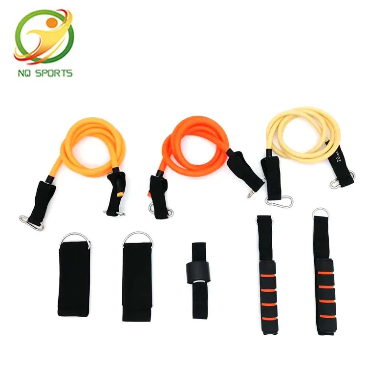 

NEW PRODUCTS NQ SPORTS fitness training Latex equipment gym resistance tubes exercise set