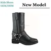 australia mid-calf black stylish little women boots toddler girl winter casual shoes