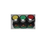 TN2BF-1A1B Button Switch Flat Button Self-reset Button Opening 22mm Red, Green, Yellow, White and Black