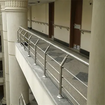 Grade 304 Stenlis Steel Pipe For Balcony Railing Prices Railing