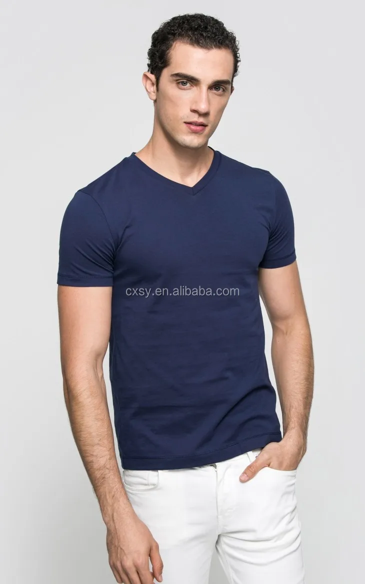 Custom Summer Blank Navy Blue Mens Basic Plain T-shirts 100% Cotton V Neck  Running Gym T Shirt - Buy T-shirts 100% Cotton,T Shirts Men Summer 2021,V  Neck T Shirt Product on 