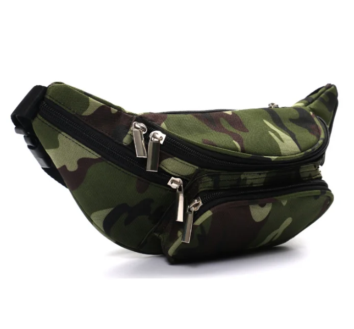 

Multifunctional belt bag running sports pouch men fanny pack camouflage tactical waist bag, Blue or the others