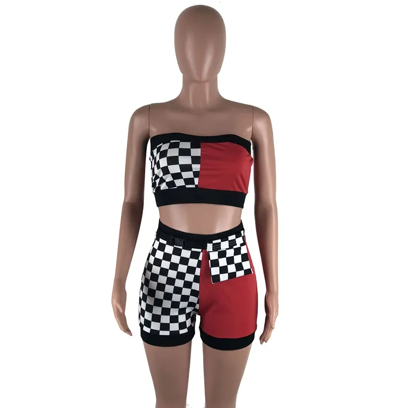 

Tube Short Set Two Piece Set Women Clothing, N/a