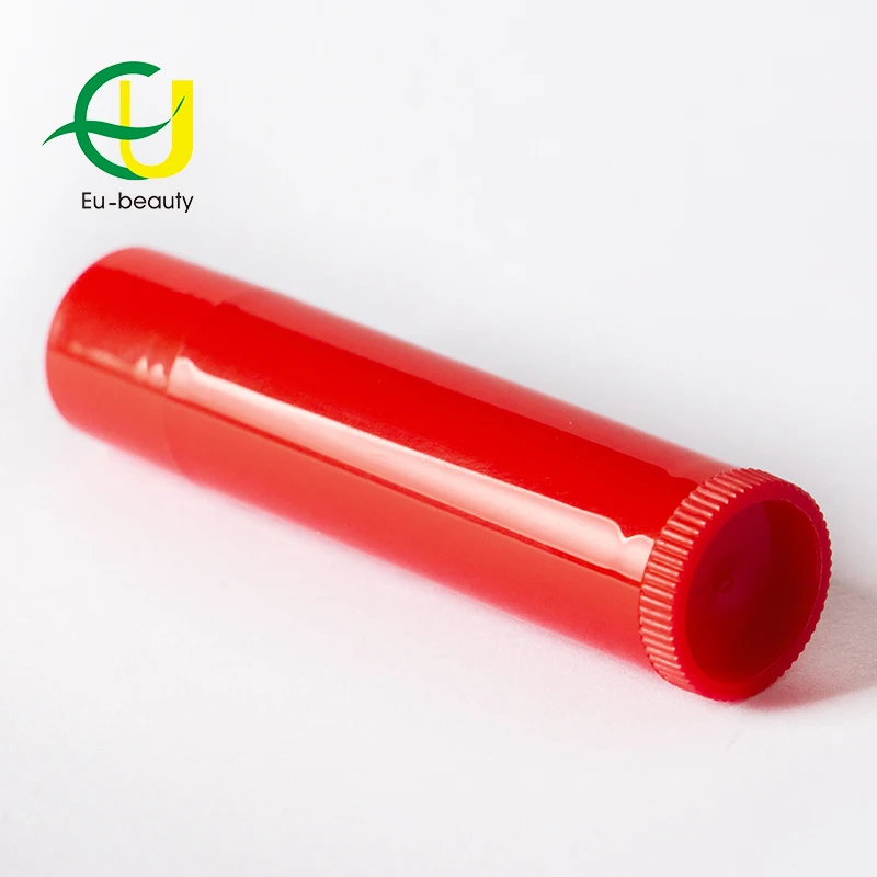 red 5g cosmetics lip balm tube