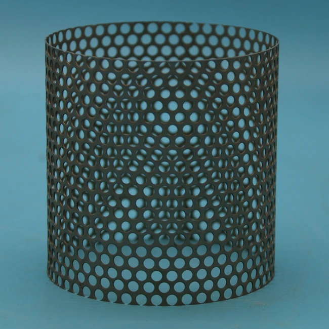 welded  perforated mesh pipe