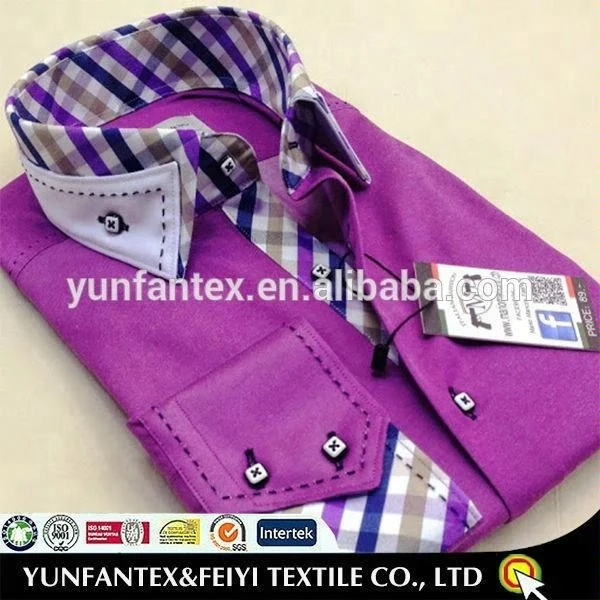 
2020 latest fashion manufactures 100 cotton cheapest Italy collar shirt for men 