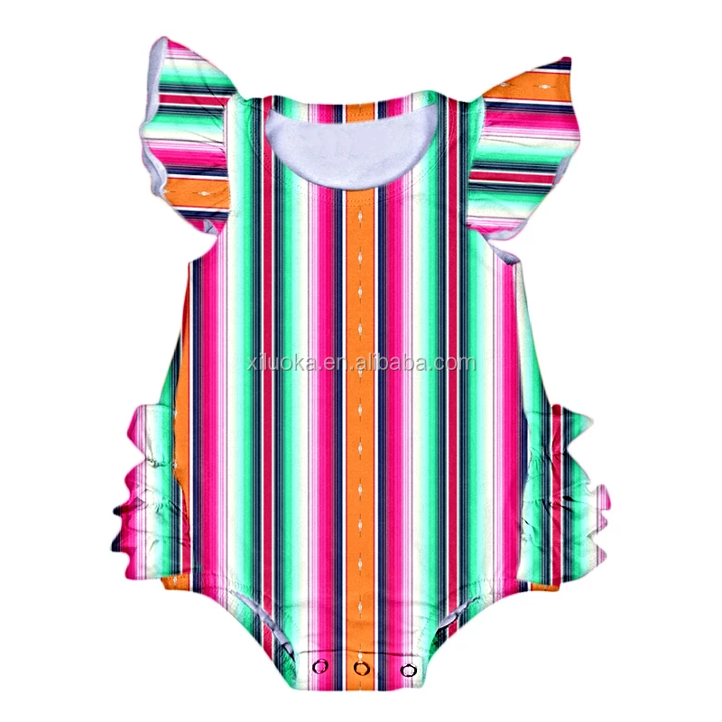 

Toddler Baby Clothes Romper Stripe Printed Baby Romper Set Short Sleeve Baby Romper, Picture