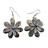 New fashion jewelry shell earring tiare flower shape shell earring
