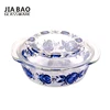 Pyrex printed borosilicate glass casserole with lid