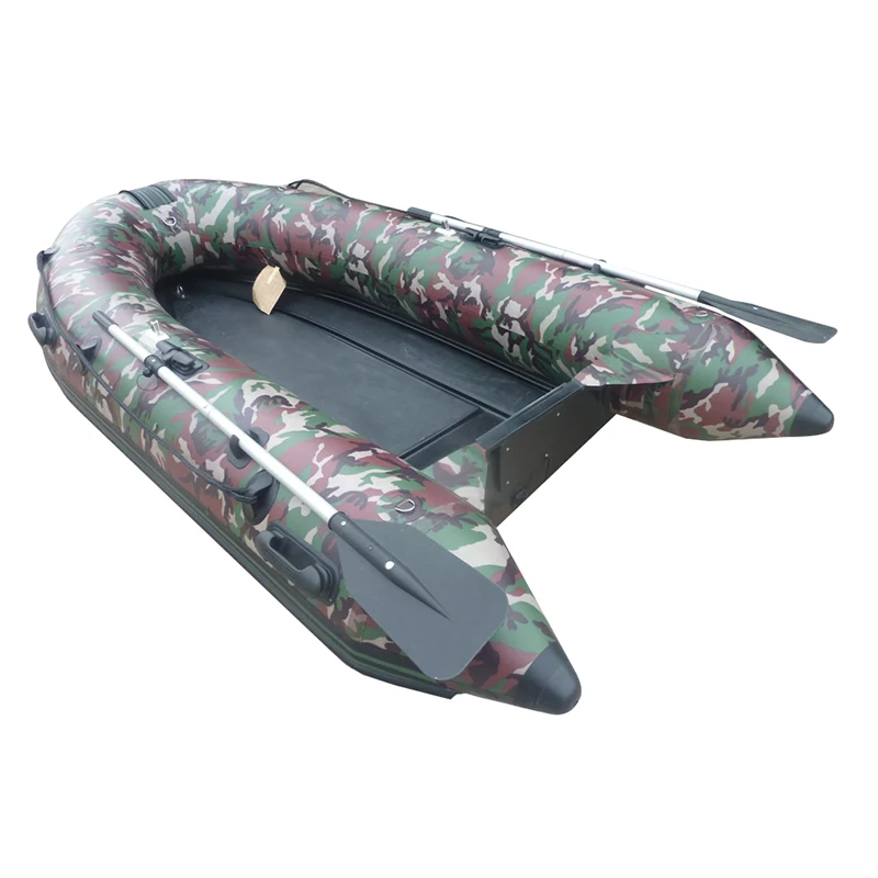 

China ASA-460 inflatable fishing boat for Sale PVC 8 persons CE 4.6m, Camo