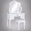 Customized Size General Use White Dressing Table Home Furniture