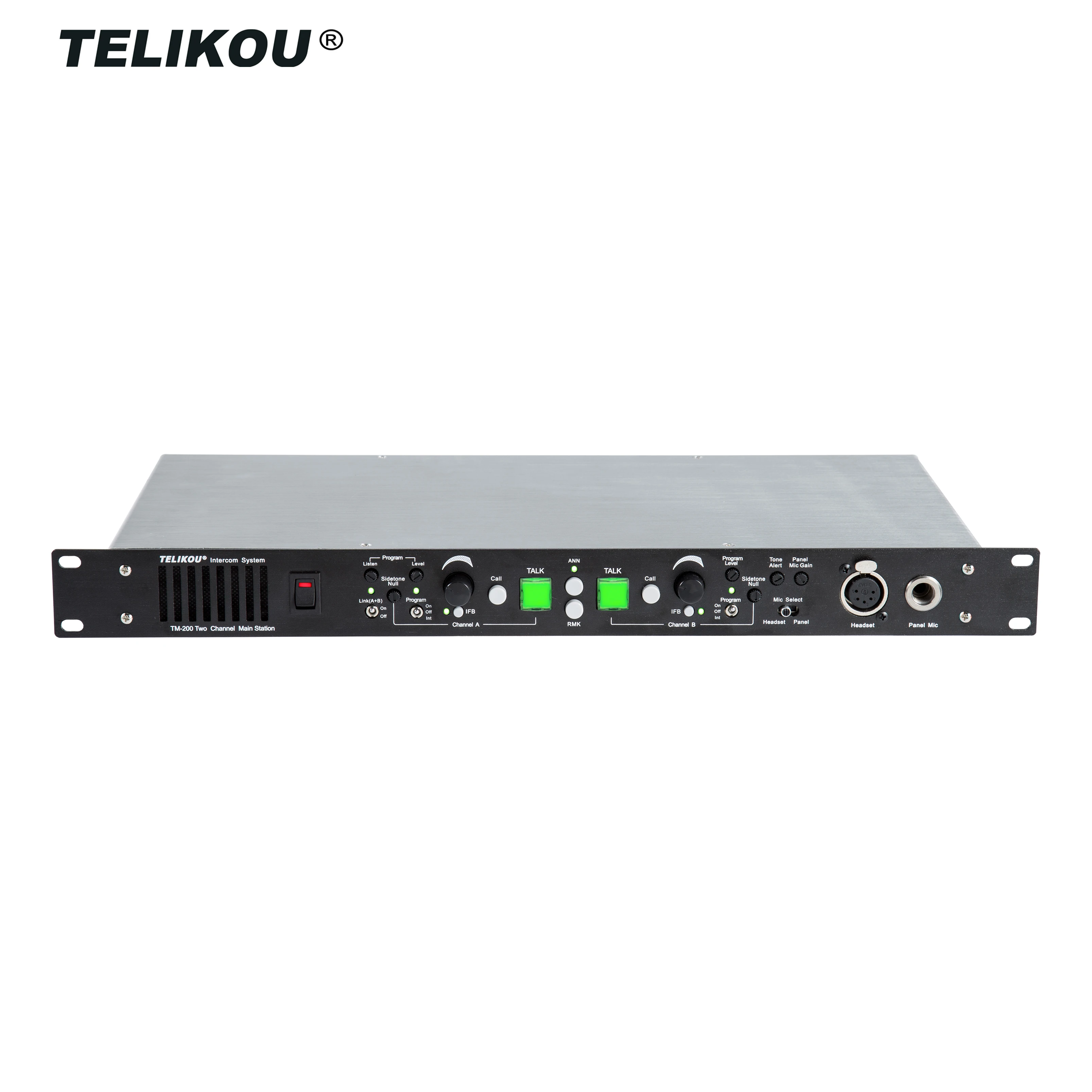 

20% off !!! TELIKOU TM-200 wired intercom AV equipment lighting sound tv station equipment, N/a