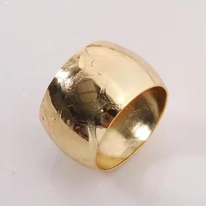 Image of Wholesale table Napkin Ring For Wedding Celebration latest design napkin ring gold silver