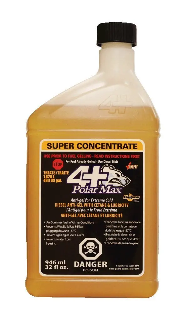 DSG DSCPM32 Diesel Fuel Additive - Polarmax 32oz