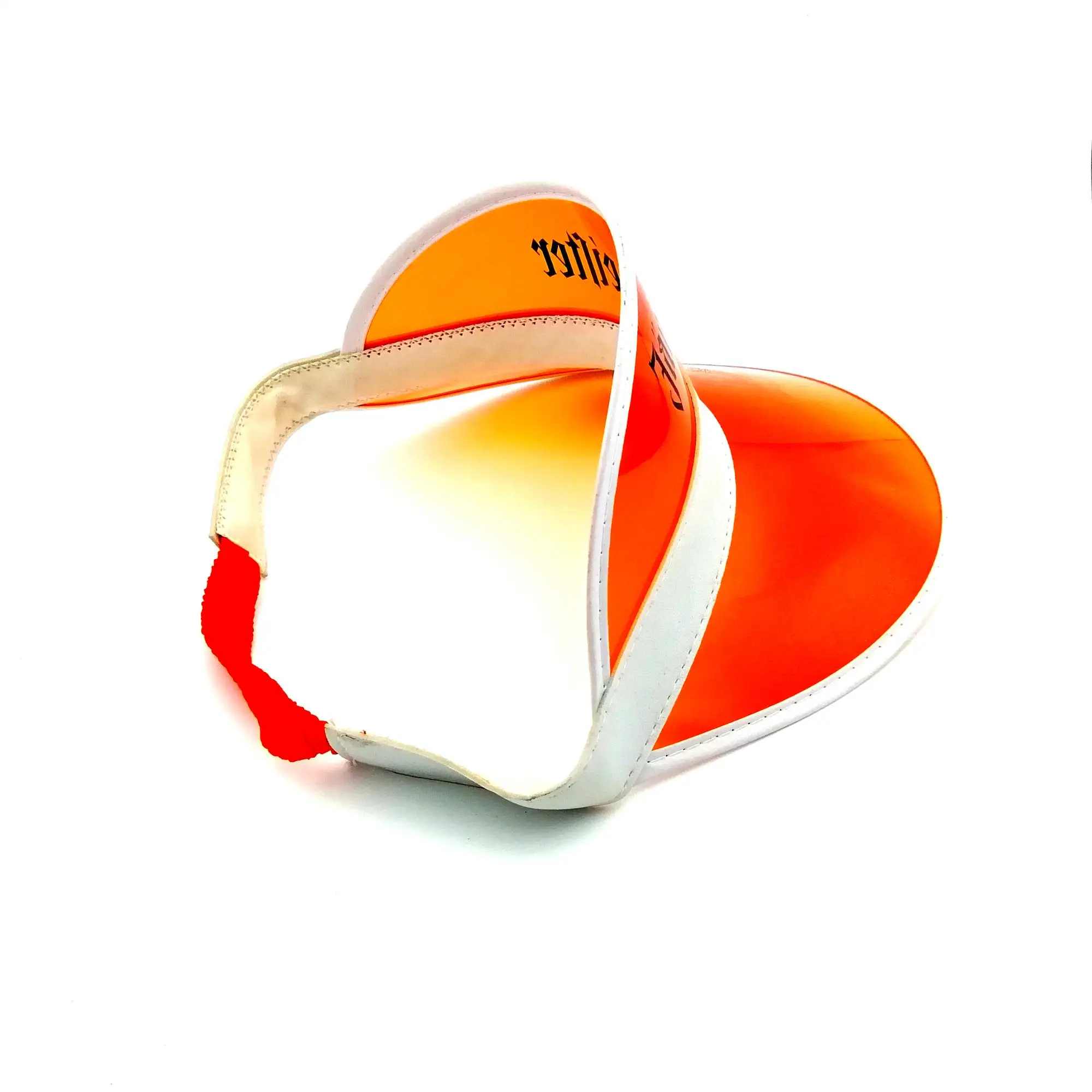 Promotional Custom Made Transparent Colorful Pvc Sun Visor Buy High