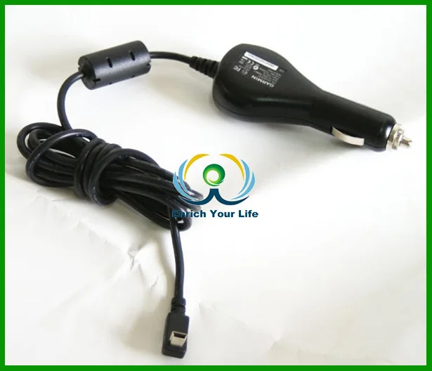 GPS 12 V carga cable cargador de coche para Garmin SAT NAV modelos