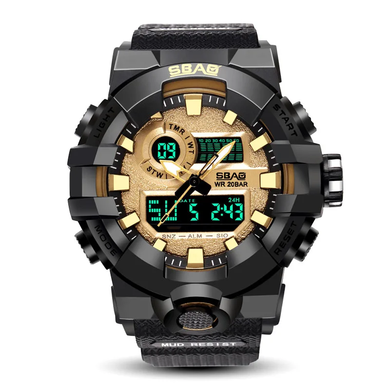 

2019 hot selling new watches men and women wrist chronograph movement wristwatches outdoors digital sport watch, 9 color