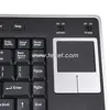 2.4G Wireless Keyboard with Touchpad K8C,Slim RF Keyboard,Quiet stroke and tactile feedback