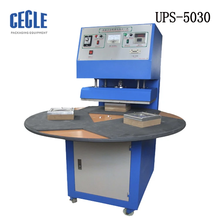
BS-5030 toothbrush micro sd card blister packing machine with PVC film,blister sealing machine 