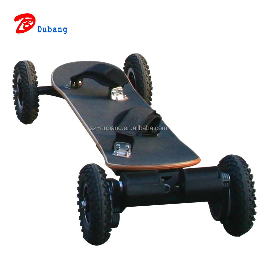 

Electric Mountain Skateboard dual belt motor off road skateboard