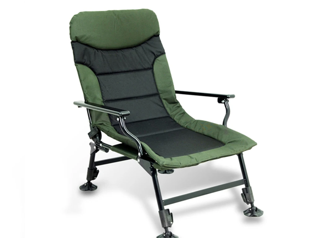 Ltvt Comfortable Folding Camping Chair Fishing Bed Chair Carp With