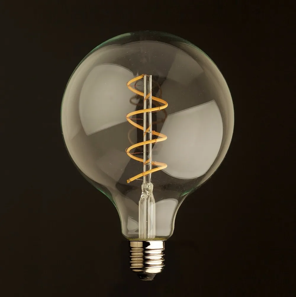4000k Dimmable Vintage Led Soft Filament Edison Bulb 220v E27 4w Spiral