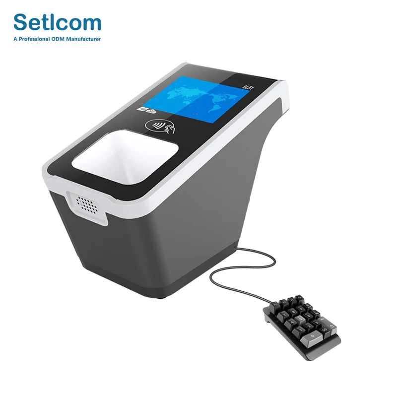 

Best selling items qr code scanner kiosk e-ticket scan pdf417 barcode reader