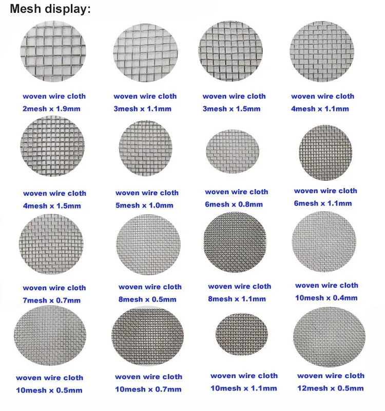 Stainless Steel Woven Wire Mesh - Buy Stainless Steel Woven Wire Cloth ...