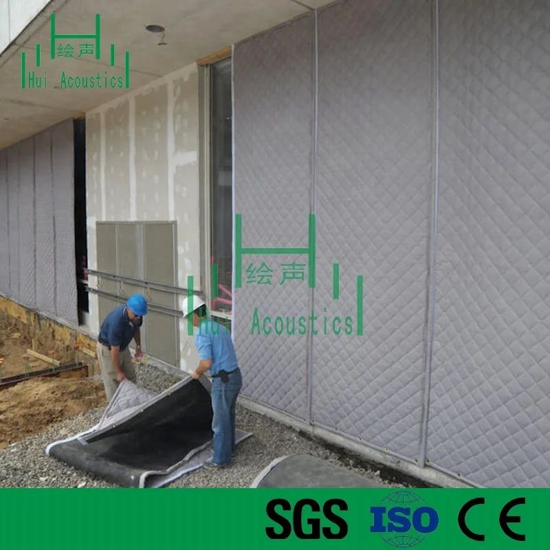 
Acoustical Curtain Temporary Fencing Solutions Acoustic Fencing 