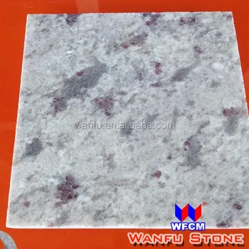 Purple Spot White Granite