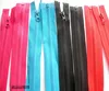 PLASTIC ZIP/OPEN END/( CHOICE OF LENGTH & COLOUR )