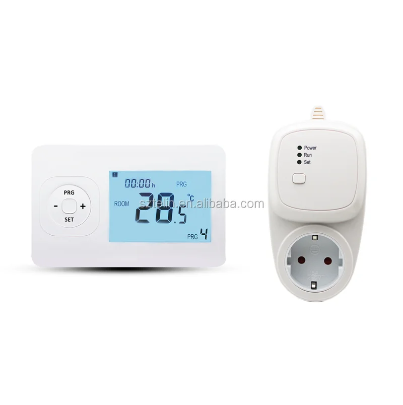 16a Thermostat Socket For Room Electric Digital Room Plug In Thermostat