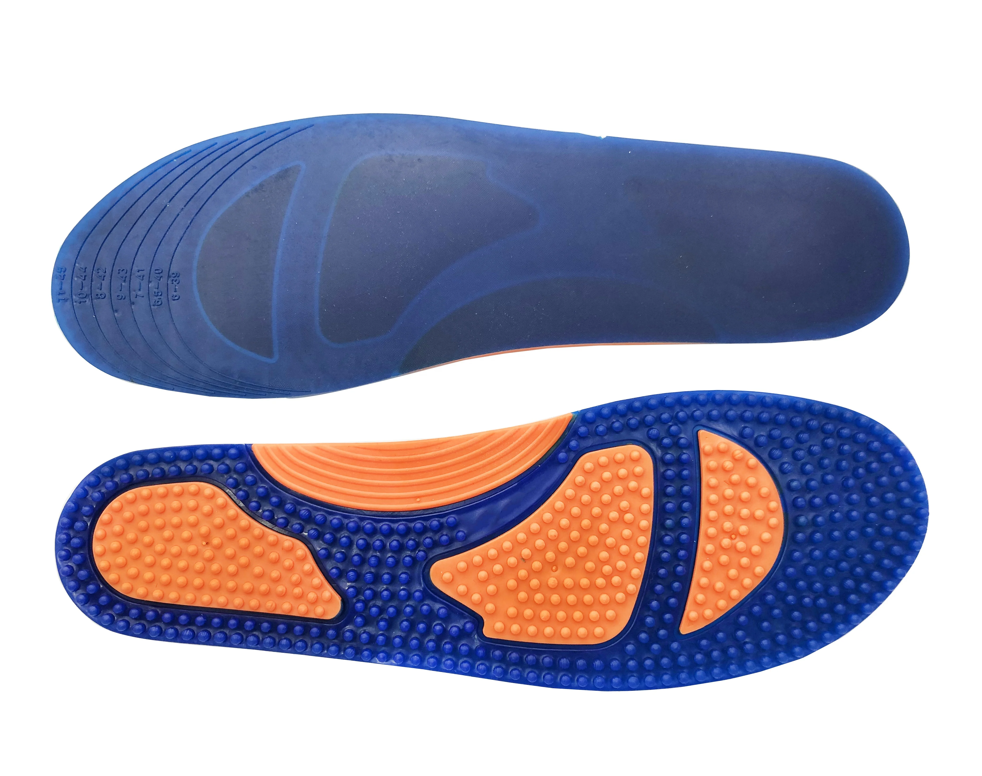 

Factory direct sale military training insole High quality massaging printed insole breathable for sports shoes sport gel insole, Any color is available