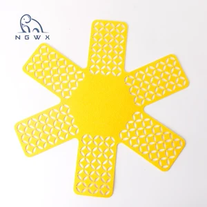 Image of Premium Flower Design Heat Insulation Felt Pot and Pan Protector Pads