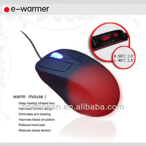 USB heated mouse warmer USB heating mouse warm mousewarm your hand/relieve the pain of hand/2 lever temperature