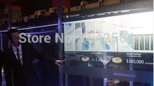 Interactive Touch foil 42″ transparent multi touch film , 10 points Capacitive / soft and interactive touch screen film
