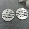 Wholesale I will hold you in my heart until I hold you in heaven pendant