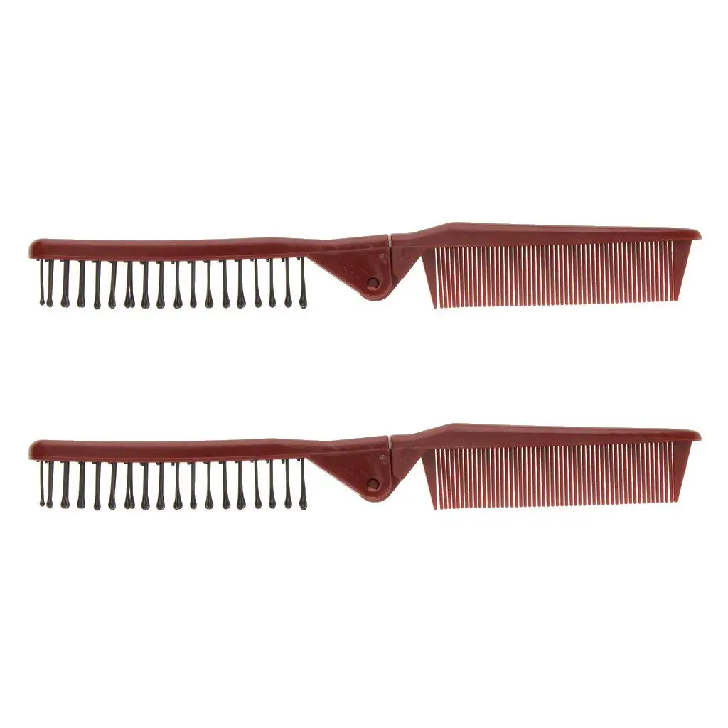 Buy 12 Pcs Pocket Mens Short Hair Brush Portable Mens Hair Comb