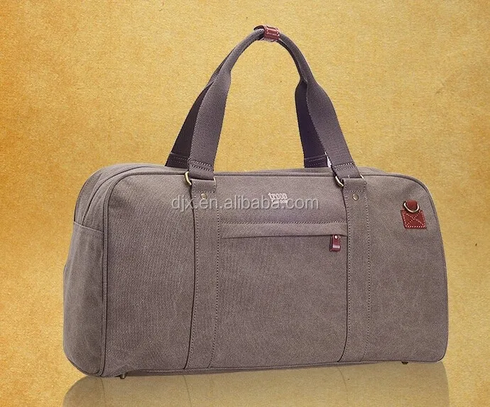 

China Manufacturer Promotion High Capacity Canvas Bag Travel Waxed Canvas Bag