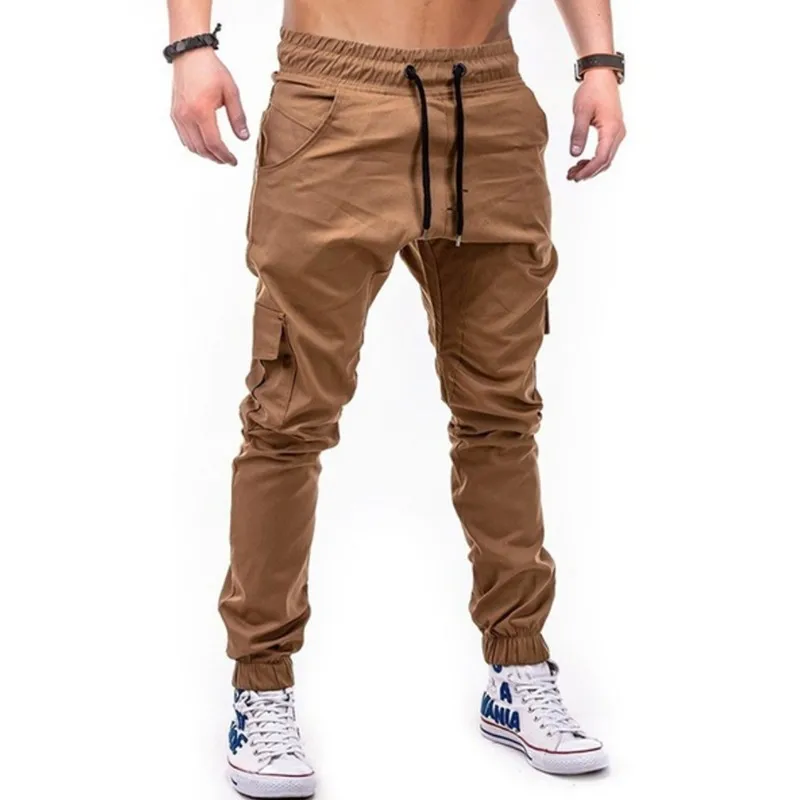Men's Retro Cargo Trousers Combats Work Loose Workwear Pants Outdoor ...