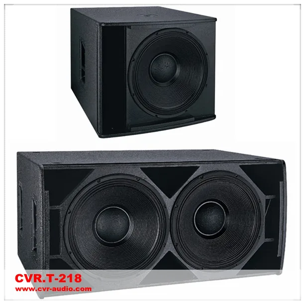 Wood Speaker Cabinet Dual 18 Inch Subwoofer Buy 18 Inch
