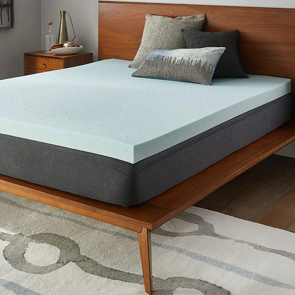 13-inch gel hd memory foam mattress bamboo cover natural bed