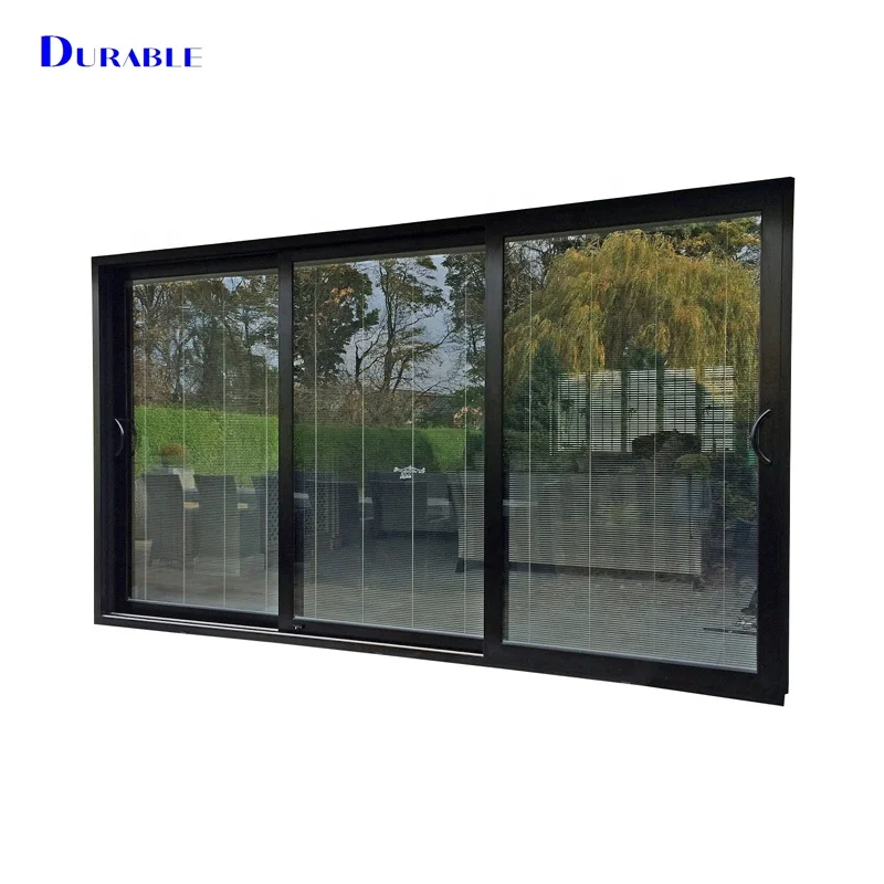 Venta al por mayor 3 panel de puertas correderas de cristal-Compre